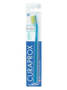 Ортодонтическая зубная щетка Сuraprox с углублением CS5460 ortho, зеленая Curaprox
