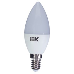 Светодиодная лампа IEK E14 C35 7 Вт 4000 К свеча матовая