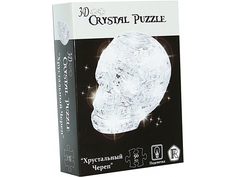 Пазл 3D Castorland с подсветкой Череп, 50 деталей, 9056A