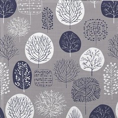 Полотенце кухонное 45x60 "Forest серое" Мелисса Mona Liza