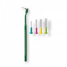 Набор Curaprox Prime Set CPS 410: держатель UHS 410 и 4 ершика CPS 06,08,09,011
