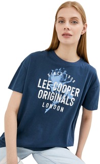 Футболка женская Lee cooper MT4A120489AS2LC2-WN синяя L