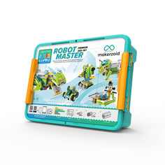Электронный программируемый робот конструктор Makerzoid Robot Master Premium 600 дет.