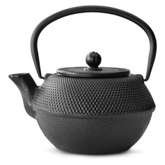 Чайник заварочный Bredemeijer Asia Jang с фильтром, 1,1 л, чугун, черный