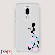 Чехол Awog "Платье из бабочек" для Meizu X8