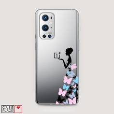 Чехол Awog "Платье из бабочек" для OnePlus 9 Pro