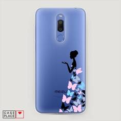 Чехол Awog "Платье из бабочек" для Meizu M6T