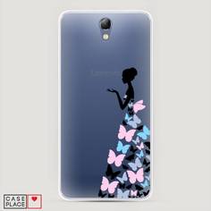 Чехол Awog "Платье из бабочек" для Lenovo Vibe S1