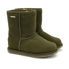 Угги EMU Australia Brumby Lo K10773 цв. оливковый р. 27