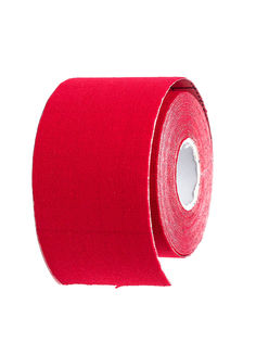 Тейп кинезиологический SmilePlus Red без коробки 5см х 5м