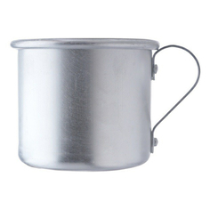 Кружка для чая и кофе Scovo алюминиевая 500 мл серебристый