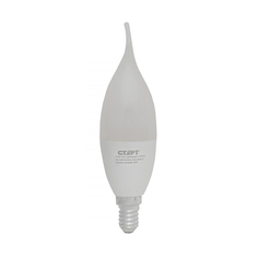 Лампа светодиодная LED Старт ECO Свеча на ветру, E14, 10 Вт, 2700 K, теплый свет Start