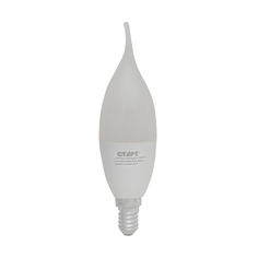 Лампа светодиодная LED Старт ECO Свеча на ветру, E14, 10 Вт, 4000 K, холодный свет Start