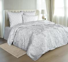 Постельное белье из поплина, Guten Morgen "Peony grey"; Семейный наволочки 70 х 70