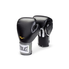 Боксерские перчатки Everlast Pro Style Anti-MB черный/золотистый 10 унций