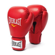 Боксерские перчатки Everlast Amateur Cometition красный 12 унций