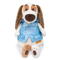 Мягкая игрушка Budi Basa Бартоломей в голубой рокерской жилетке Bart27-023