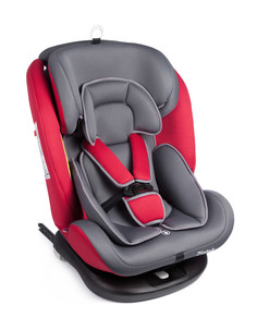 Детское автокресло ZLATEK Cruiser Isofix серо-красный