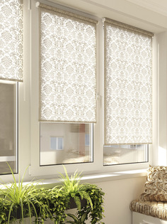 Рулонная штора LEGRAND ДАМАСК 52x175 цвет ваниль