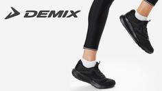 Кроссовки женские Demix Compact 5, Черный, размер 41