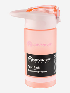 Фляжка Outventure, 500 мл, Розовый, размер Без размера