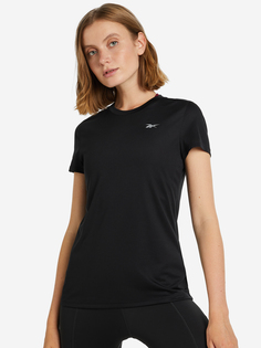 Футболка женская Reebok Running Essentials, Черный, размер 44