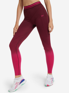 Легинсы женские Reebok United By Fitness, Красный, размер 40