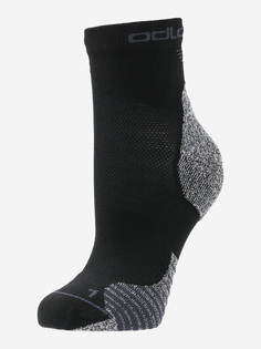Носки Odlo Ceramicool Run, 1 пара, Черный, размер 36-38