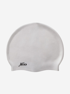 Шапочка для плавания Joss, Серебряный, размер 55-59