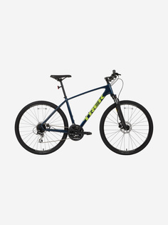 Велосипед городской Trek Dual Sport 2 700C, 2021, Синий, размер 165-175