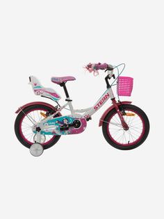 Велосипед для девочек Stern Vicky 16", 2021, Белый, размер 100-125
