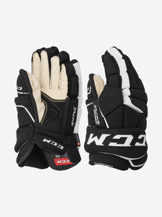 Перчатки хоккейные детские CCM Tacks 9060 JR, Черный, размер 12