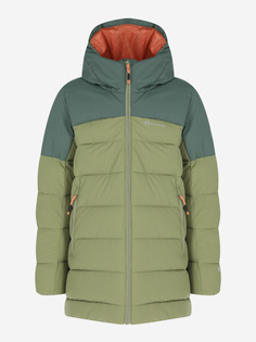 Куртка утепленная для девочек Outventure, Зеленый, размер 140