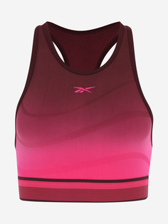 Спортивный топ бра Reebok United By Fitness, Красный, размер 38