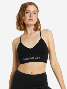 Спортивный топ бра Reebok Terri, Черный, размер 48