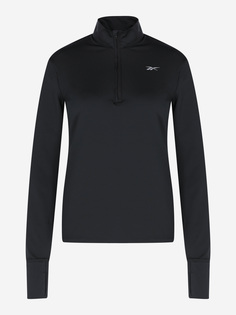 Джемпер флисовый женский Reebok Running, Черный, размер 52