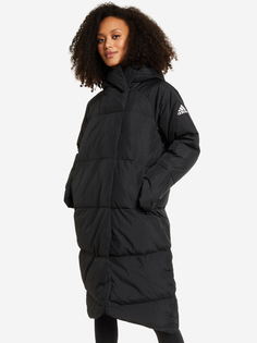 Пальто пуховое женское adidas Big Baffle, Черный, размер 42-44