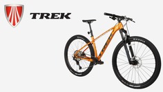 Велосипед горный Trek X-Caliber 9 29", 2022, Оранжевый, размер 162-172