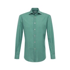 Хлопковая рубашка Kiton