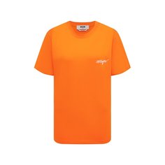 Хлопковая футболка MSGM