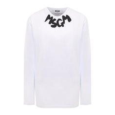 Хлопковый лонгслив MSGM