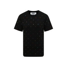 Хлопковая футболка MSGM