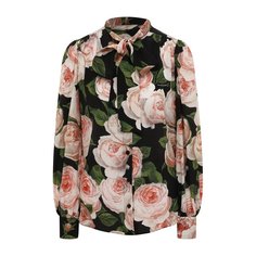 Шелковая блузка Dolce & Gabbana