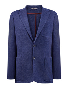 Блейзер в стиле sprezzatura из плотной хлопковой ткани Canali