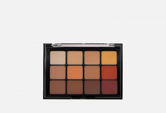 Палетка матовых теней для век 10 Viseart