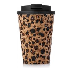 Термокружка дорожная Walmer Corky Leopard, 0,35л, W24350004
