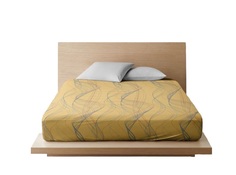 Простыня Ночь Нежна Терция золото 7836-3 Поплин ЕВРО 220х200 я