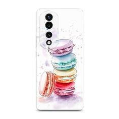 Силиконовый чехол "Пирамидка макарони 2" на Honor 70 Pro Awog