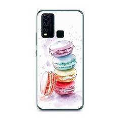 Силиконовый чехол "Пирамидка макарони 2" на Vivo Y50 Awog