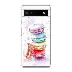 Силиконовый чехол "Пирамидка макарони 2" на Google Pixel 6A Awog